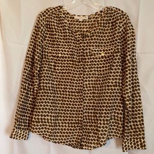 Long sleeve blouse by Loft, size Small